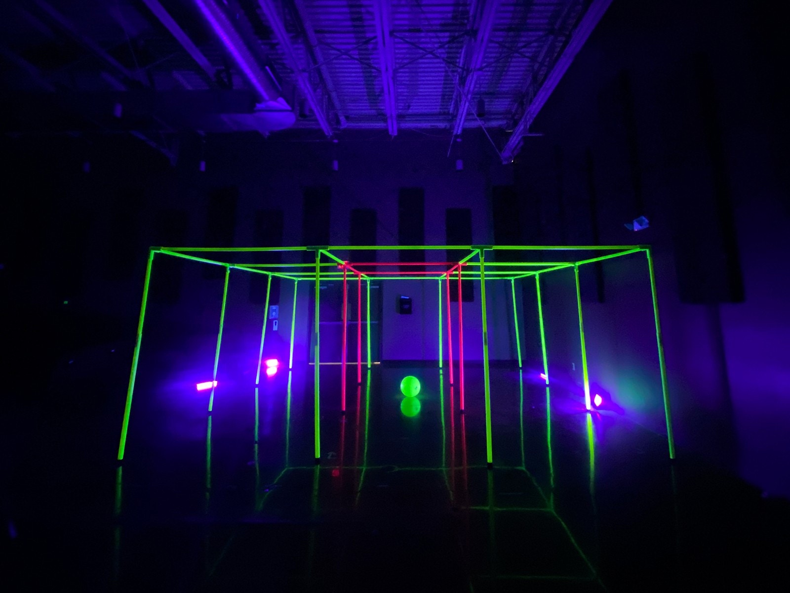 Air neon outlet
