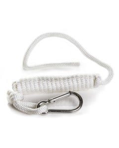 Includes 8'L nylon rope with carabiner