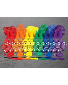 Rainbow Color-Coded Equipment Packs