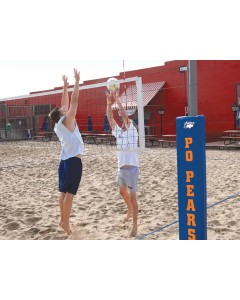 Bison Match Point Competition Outdoor Volleyball System