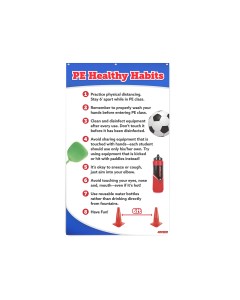 PE Healthy Habits Banner