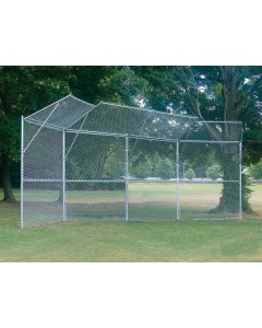 40' Backstop with Hood and Wings, 1,134 lb