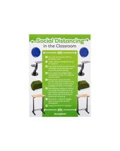Social Distancing in the Classroom Poster