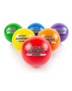 Rainbow DuraCoat Coated-Foam Dodgeballs