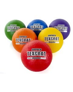 Rainbow TexCoat Coated-Foam Dodgeballs