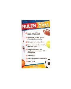 Teach-nique Rules of the Gym Banners