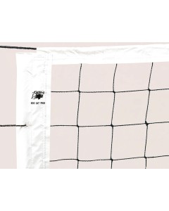 Knotless design provides frictionless surface for ball